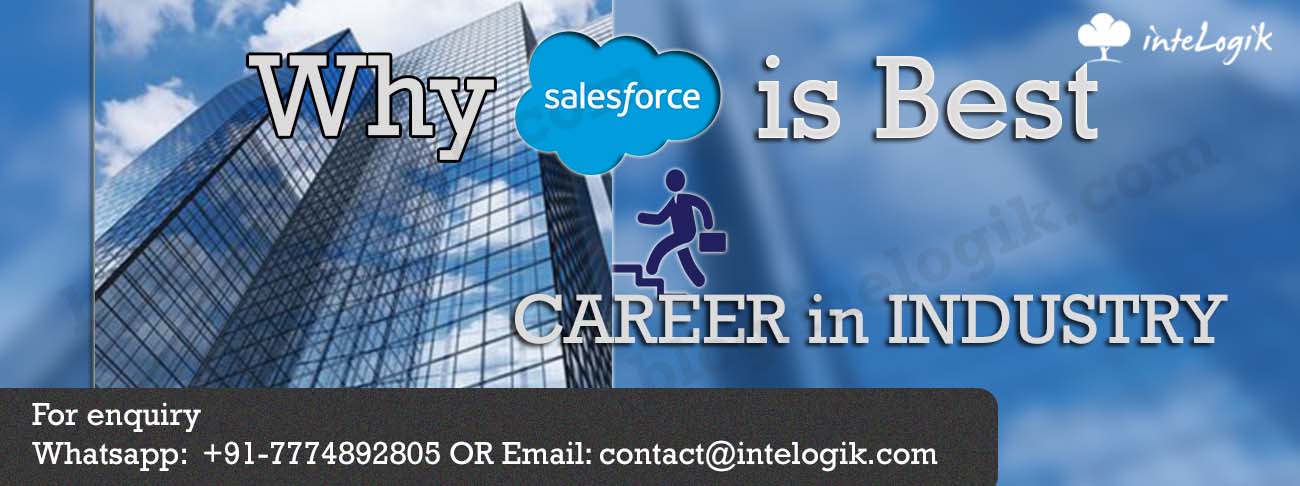 Why Salesforce is best career in industry