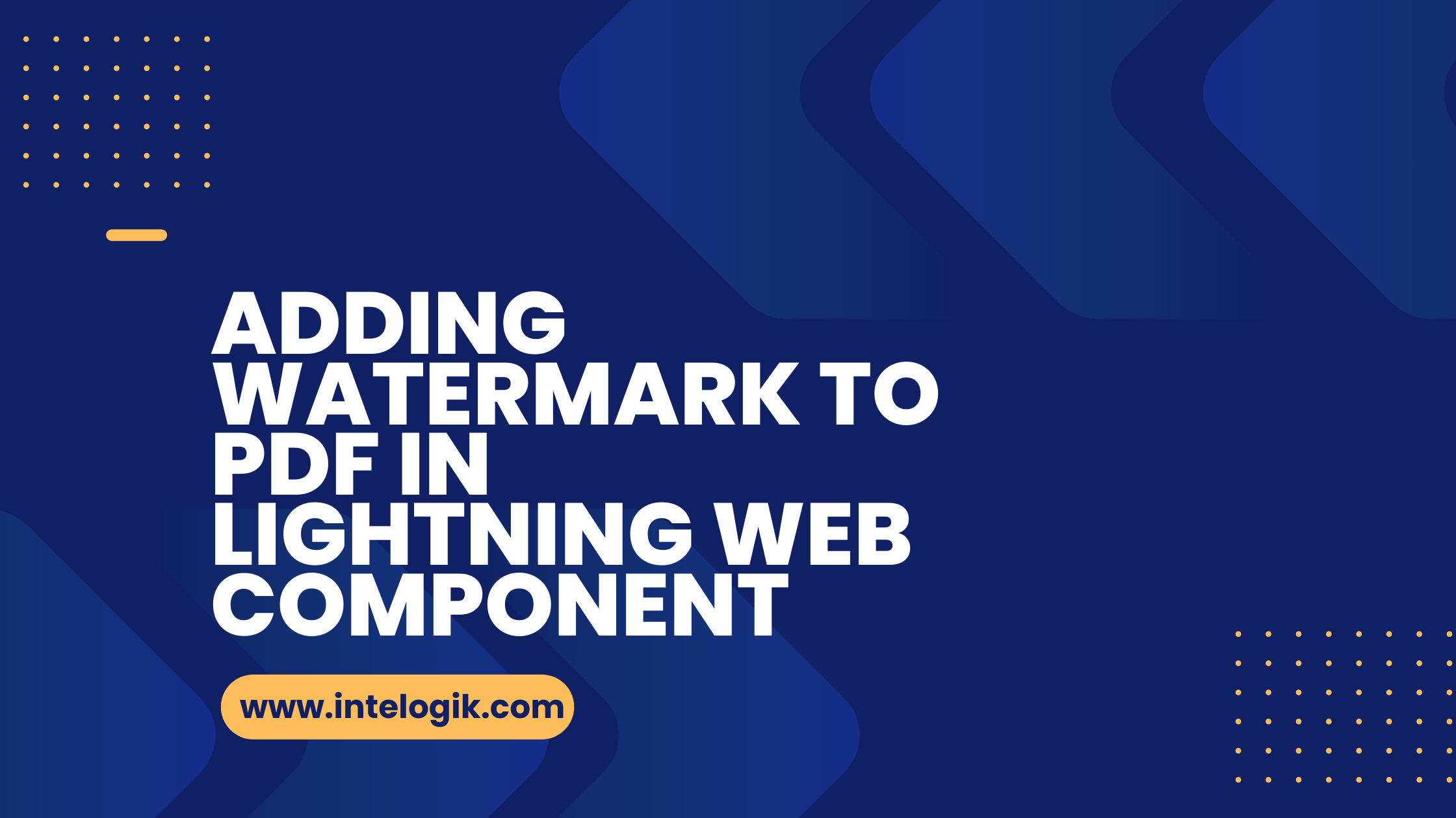 Adding Watermark to PDF In Lightning Web Component