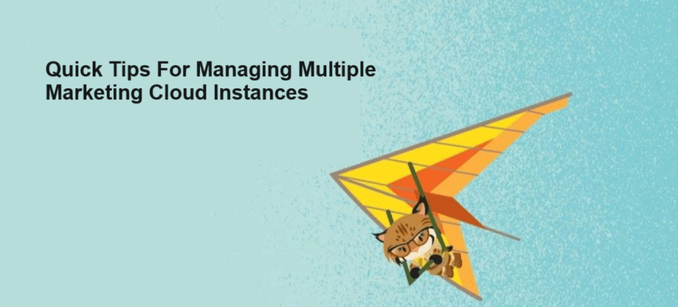 Quick Tips For Managing Multiple Marketing Cloud Instances